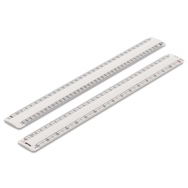 300mm Rulex architects oval scale ruler