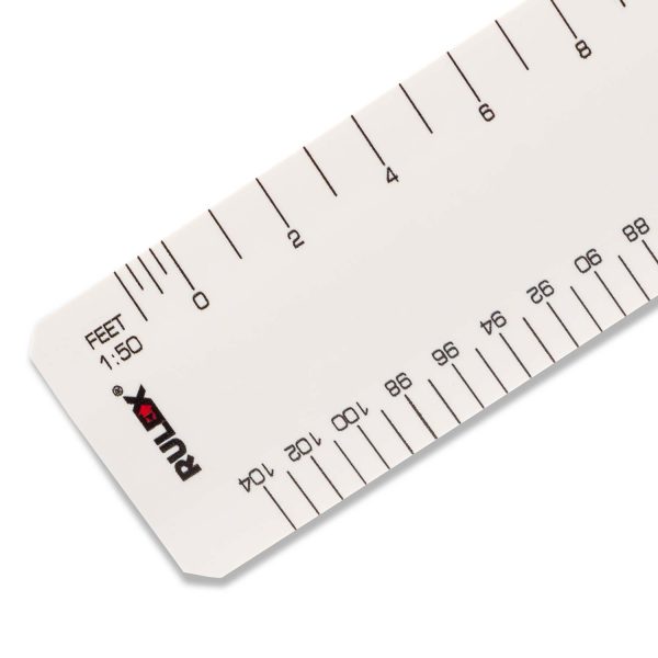 300mm Rulex conversion oval scale ruler