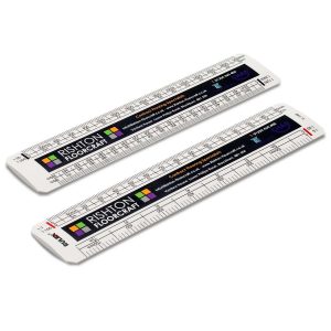 150mm Rulex oval scale ruler - Two Side